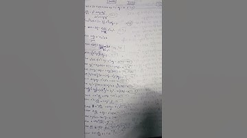 degree semester 1 ( maths ) differential equations chapter 1 important questions