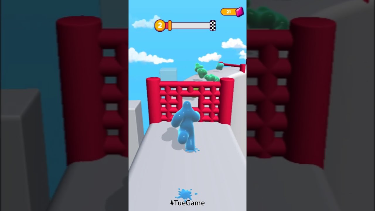 Blob Runner 3D - Level 2 - Gameplay Walkthrough (Android & iOS) 