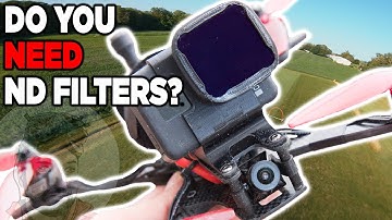 Does your FPV Freestyle Quadcopter Really NEED a GoPro ND FILTER? | A look at the Camera Butter ND