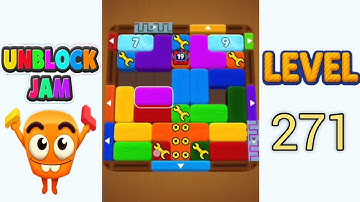 Unblock Jam Level 271 Walkthrough Solution