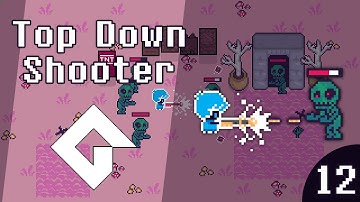 How to Make a Top Down Shooter in GMS2! (Part 12: Hit Stop and Camera Shake)