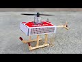 How To Make Matchbox Helicopter Electric RC Helicopter