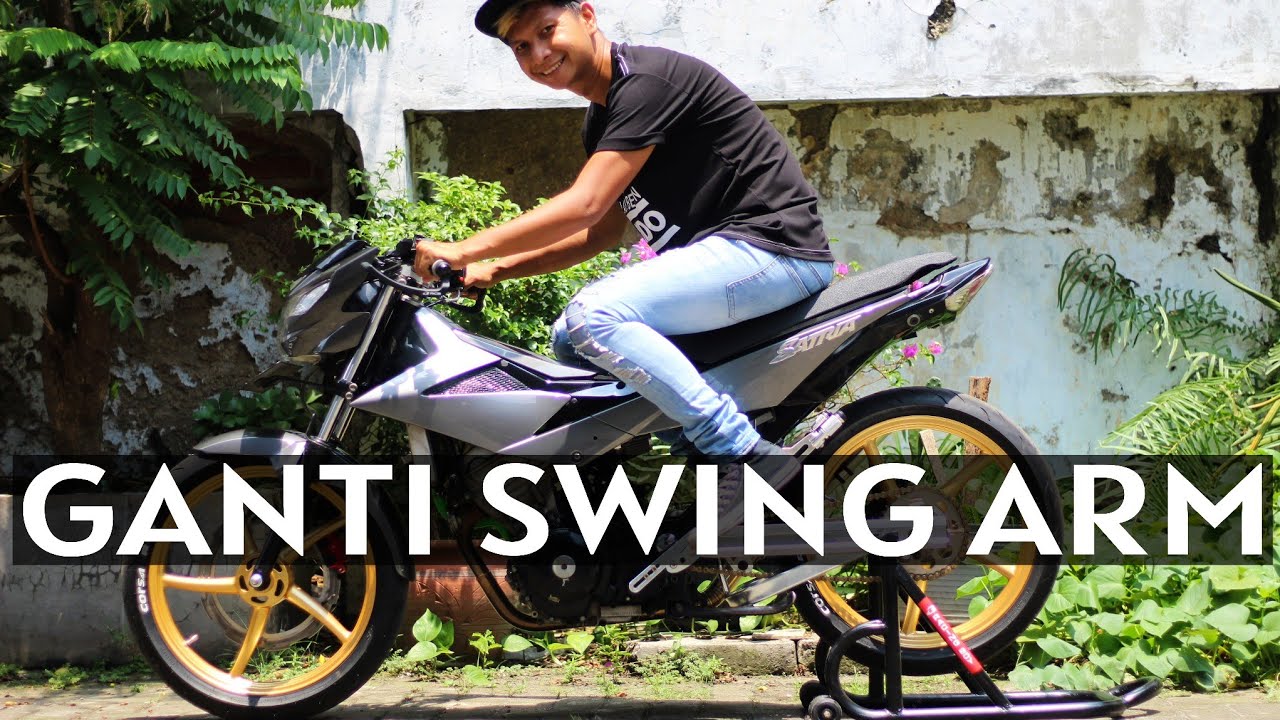 NYESEL PASANG SWING ARM SUPERTRACK