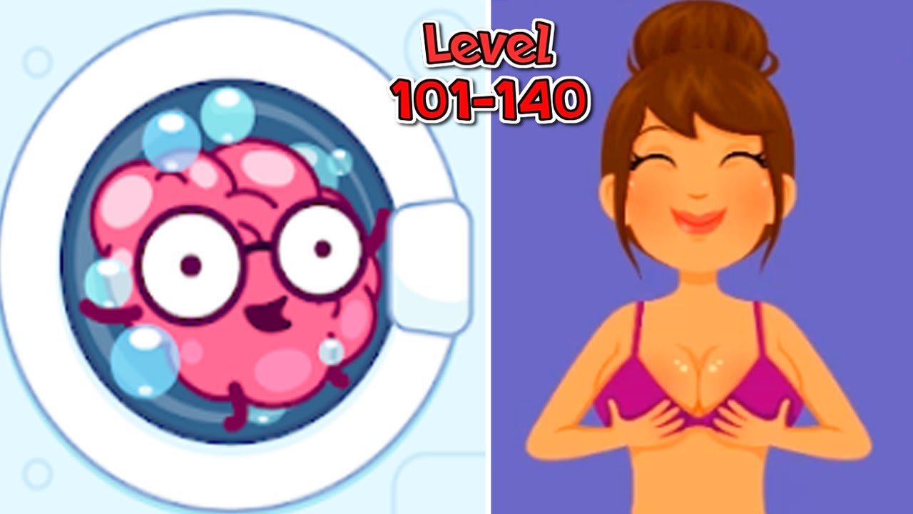 Brain Wash - All Levels 101-140 Solution Android Gameplay