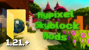 The EASIEST Mod Installation for 1.21.5 FORAGING UPDATE | Hypixel Skyblock