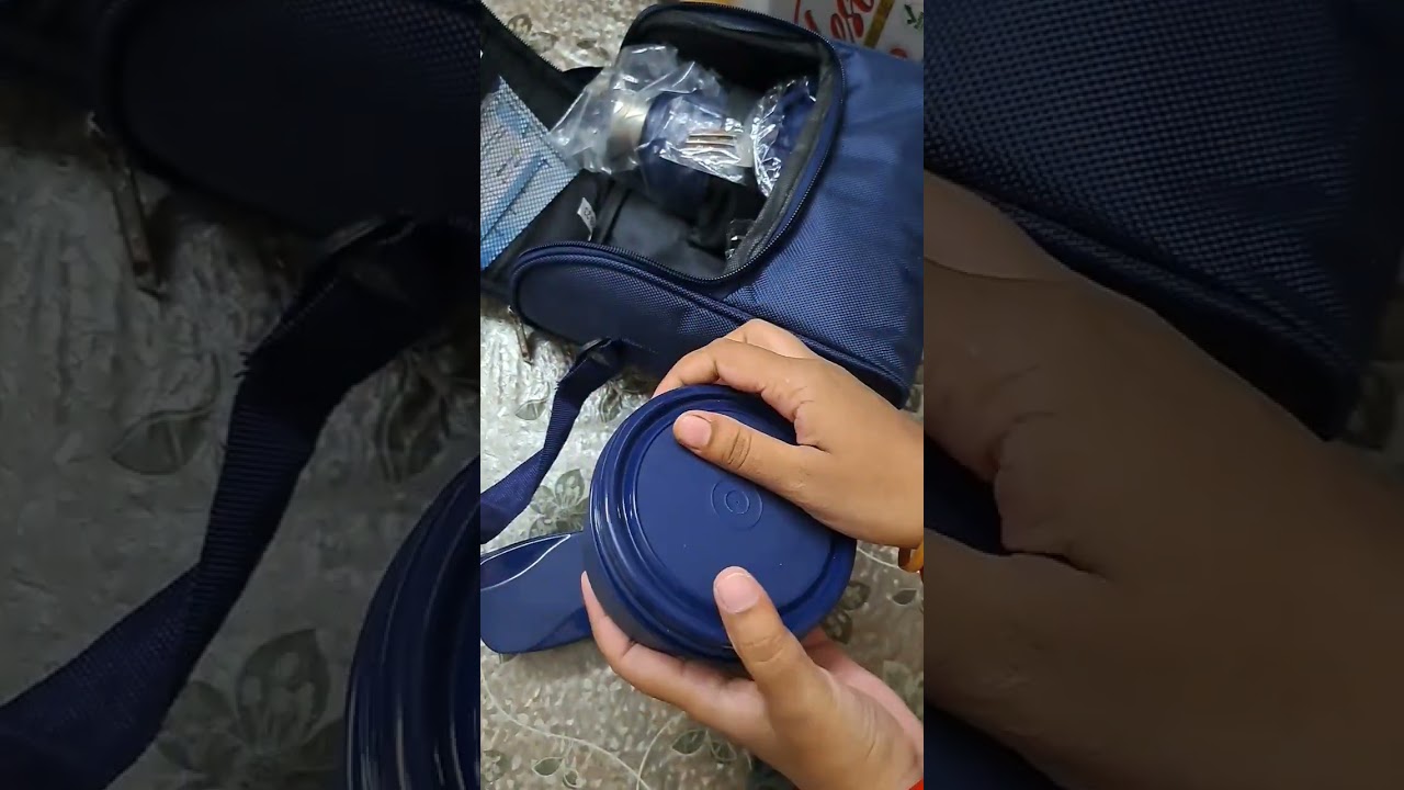 Unboxing of Oliveware Lunch Box with Water Bottle 