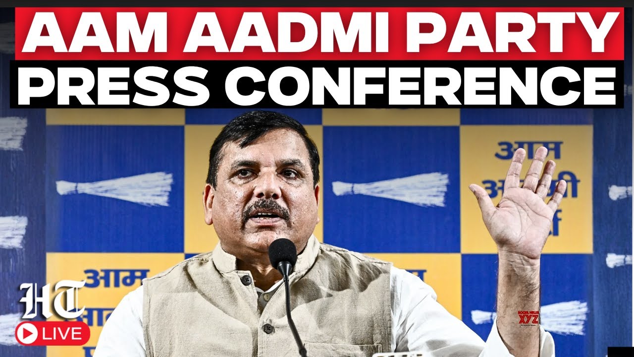 LIVE:  Senior AAP Leader & Rajya Sabha Member Sanjay Singh Addressing an Important Press Conference