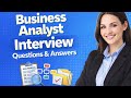 Business Analyst Interview Q&A | Beginner to Intermediate Level