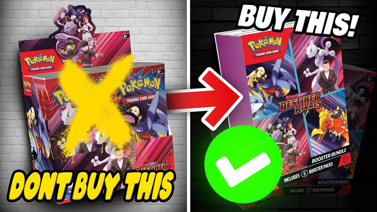 Destined Rivals Booster Boxes Are Cooked