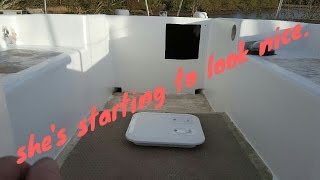 Sailboat Refit Trying To Make The Old Girl Look Nice Up Top