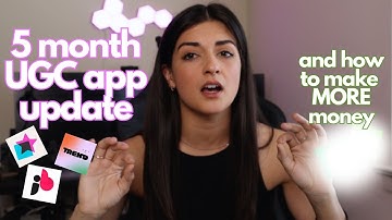 how to make money creating content | UGC Apps & More
