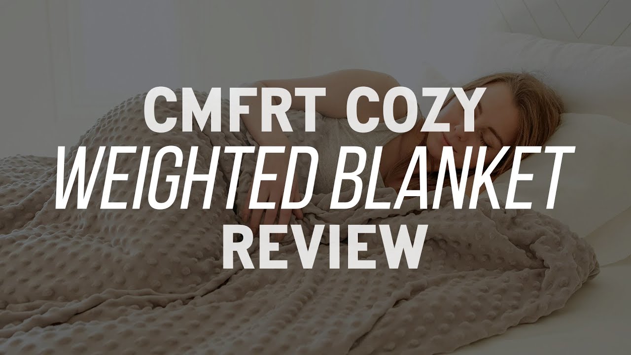 CMFRT Cozy Weighted Blanket Review - YouTube