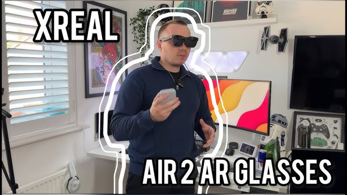 Xreal Air 2 Smart Glasses Simulate 330-Inch Screen