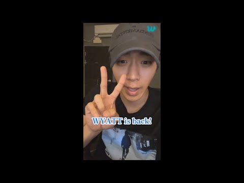 【ONF/WYATT】WYATTの短め除隊後初ライブ【日本語字幕】