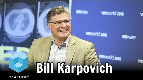 Bill Karpovich, IBM - #VMworld - #theCUBE