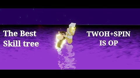 [YBA] Skill tree TWOH+SPIN