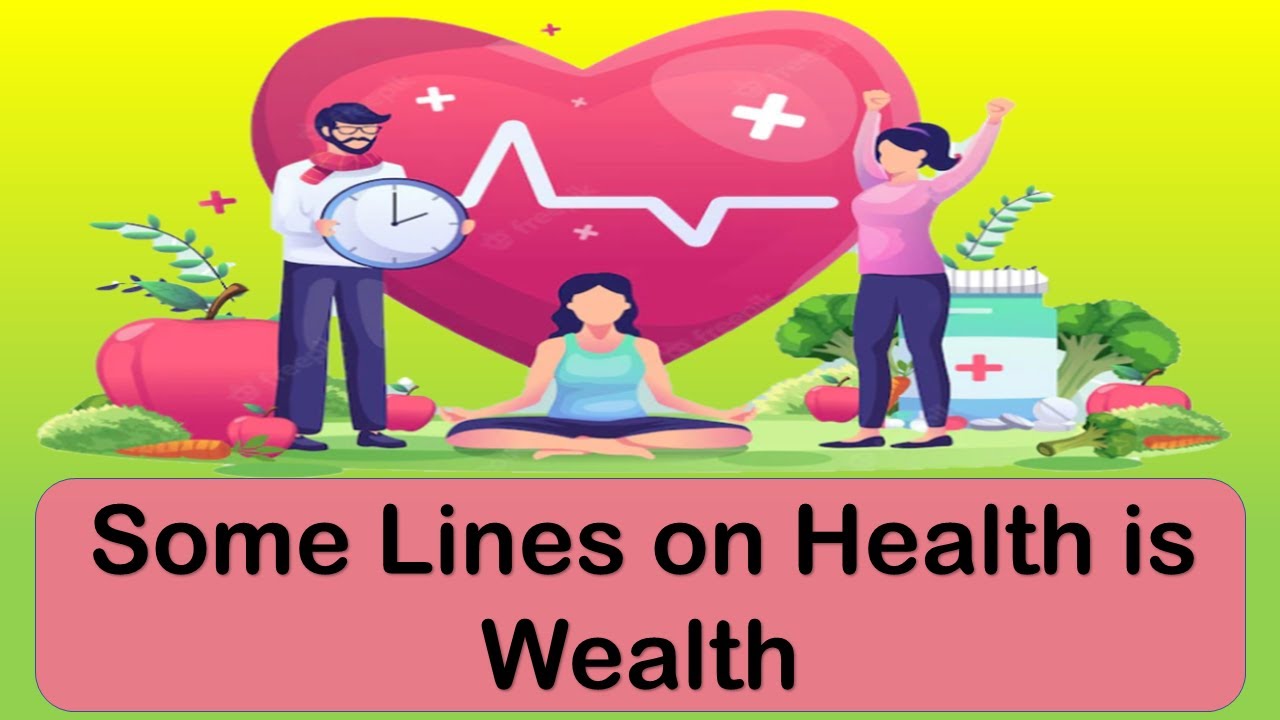 Some Lines on Health is Wealth I Knowledge I Learning by Story | Educational Video For Kids I Motive