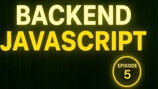 📍Episode 5 | String Concatenation | Printing Numbers | JavaScript Backend Course in Arabic 2025 🟨
