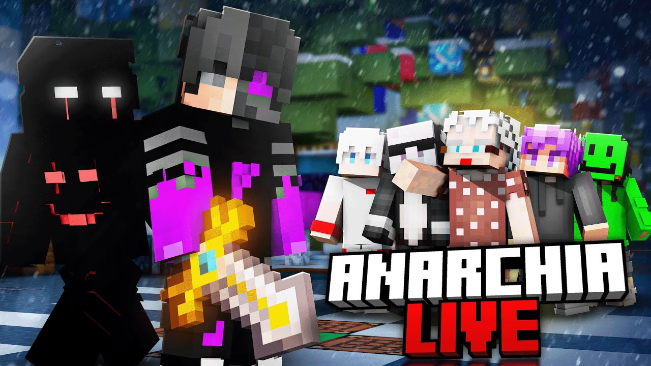 🎁LIVE z TWARZĄ🎁nie ANARCHIA SMP tylko ANARCHIA.GG🎁 LOSOWANIA, TOP DONATE w MINECRAFT