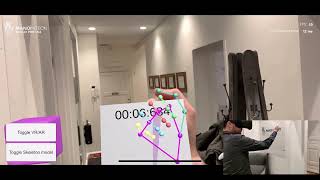 Hand Occlusion, tracking + Gesture Interaction using Unity AR Foundation and iPhone XS Max