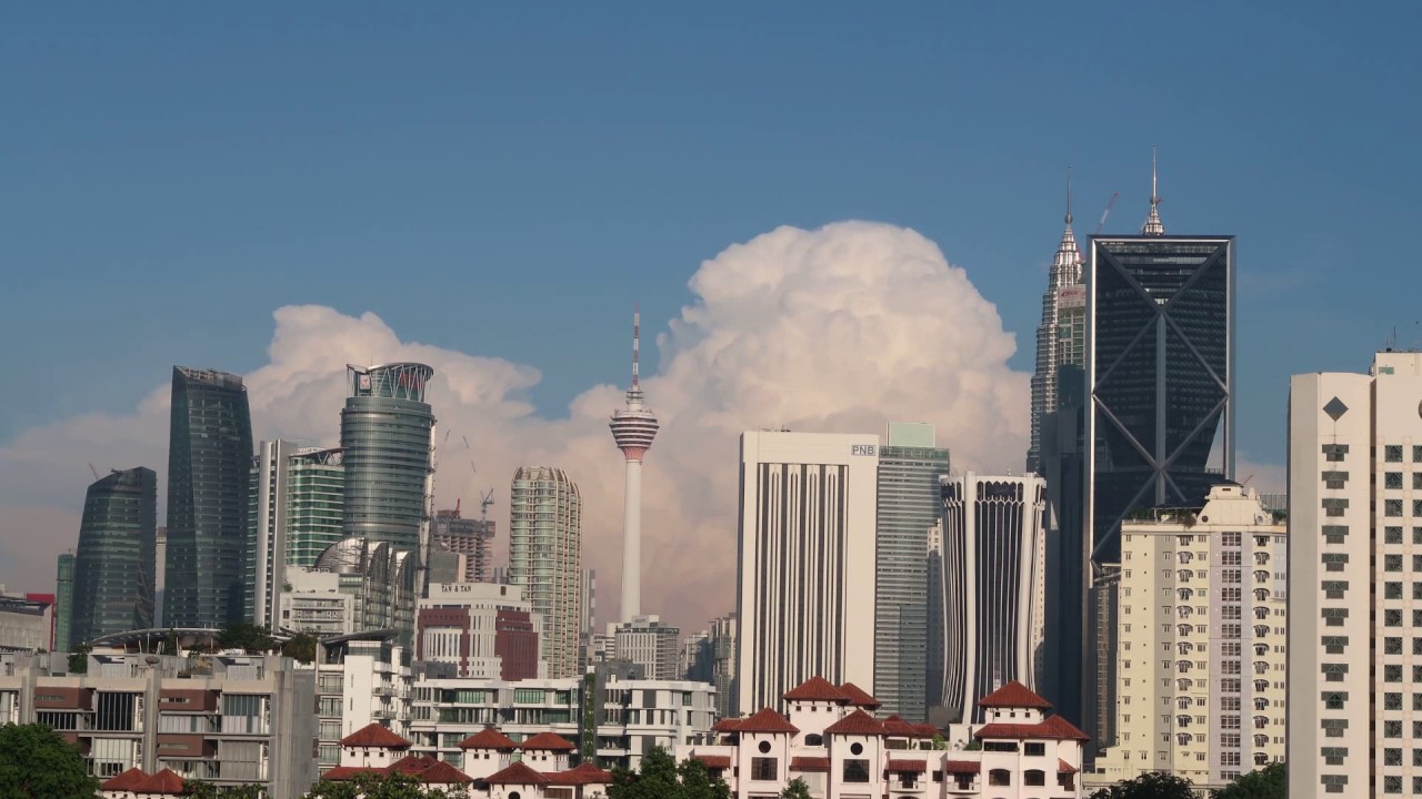 Kuala Lumpur Skyline KL Tower Petronas Time-lapse video ...