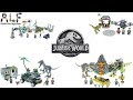 LEGO Jurassic World Legend of Isla Nublar Compilation - Lego Speed Build Review