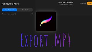 Famous Export your Procreate animation to MP4 Profile