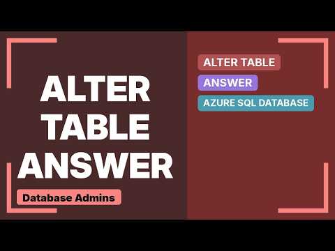 Databases: Will altering an nvarchar(max) column to nvarchar(50) lock the table? (2 Solutions!!)