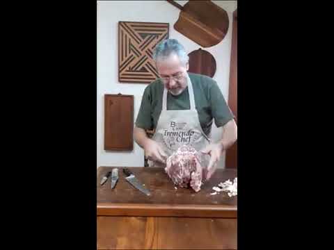 Video: Cuello De Cerdo Al Horno