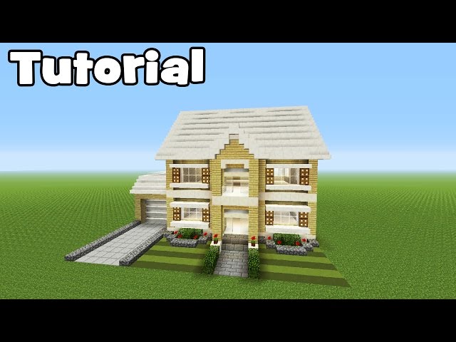 50 Minecraft House Ideas and Tutorials - Mom's Got the Stuff  Чертежи,  Чертежи minecraft, Дом в minecraft