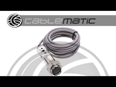 Photoelectric cell sensor switch - distributed by CABLEMATIC ®