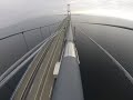 Cable walking - Great Belt Bridge, Denmark