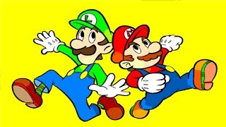 Mario And Luigi Coloring Pages