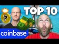 COINBASE UPCOMING ASSETS!!!!! TOP 10 ALTCOINS FOR 2021!!!!! [10x coinbase pump..]