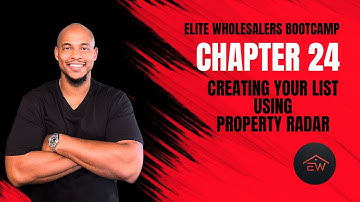 Creating Your List Using Property Radar