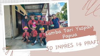 Lomba Tari Yospan Papua_Siswa-Siswi SD INPRES 14 PRAFI -2023