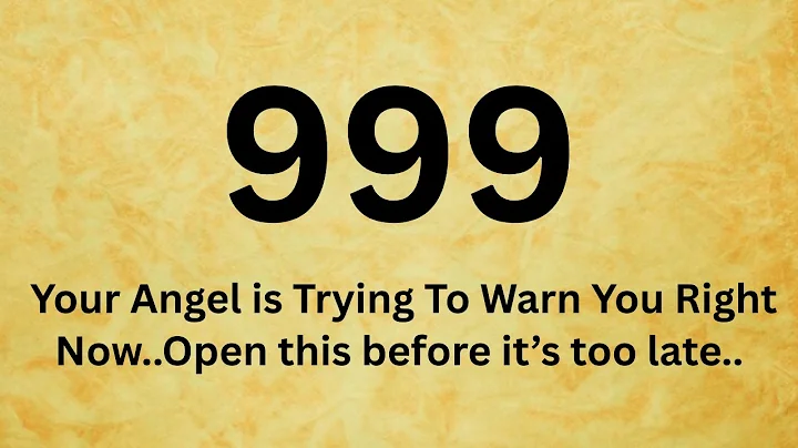 🕊️999 Your Angel is Trying To Warn You Right Now..Open this now !!