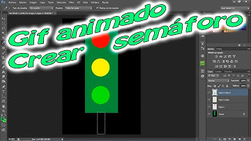 Crear un semáforo desde cero en un gif animado con PhotoShop
