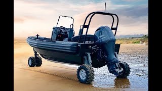 Unbelievable Amphibious Boat performance - unloading Part 1