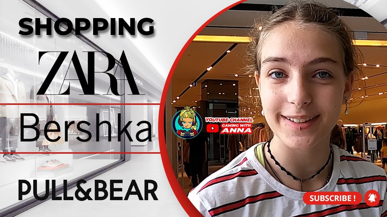 Come Shopping With Me Zara, Bershka, Pull And Bear YouTube