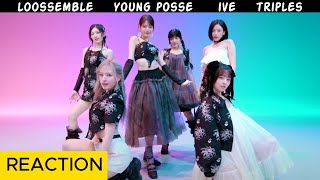 KPOP REACTION: Loossemble Girls’ Night | YOUNG POSSE Scars | IVE HEYA | tripleS Girls Never Die