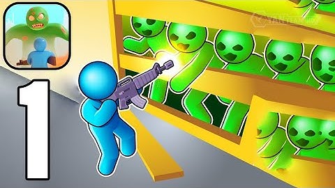 Hero Defense: Zombie War - Gameplay Walkthrough Part 1 Tutorial Zombie War Defense (Android,iOS)