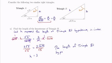 MTH 65 (§8.4, v1) Similar Triangles and the Pythagorean Theorem