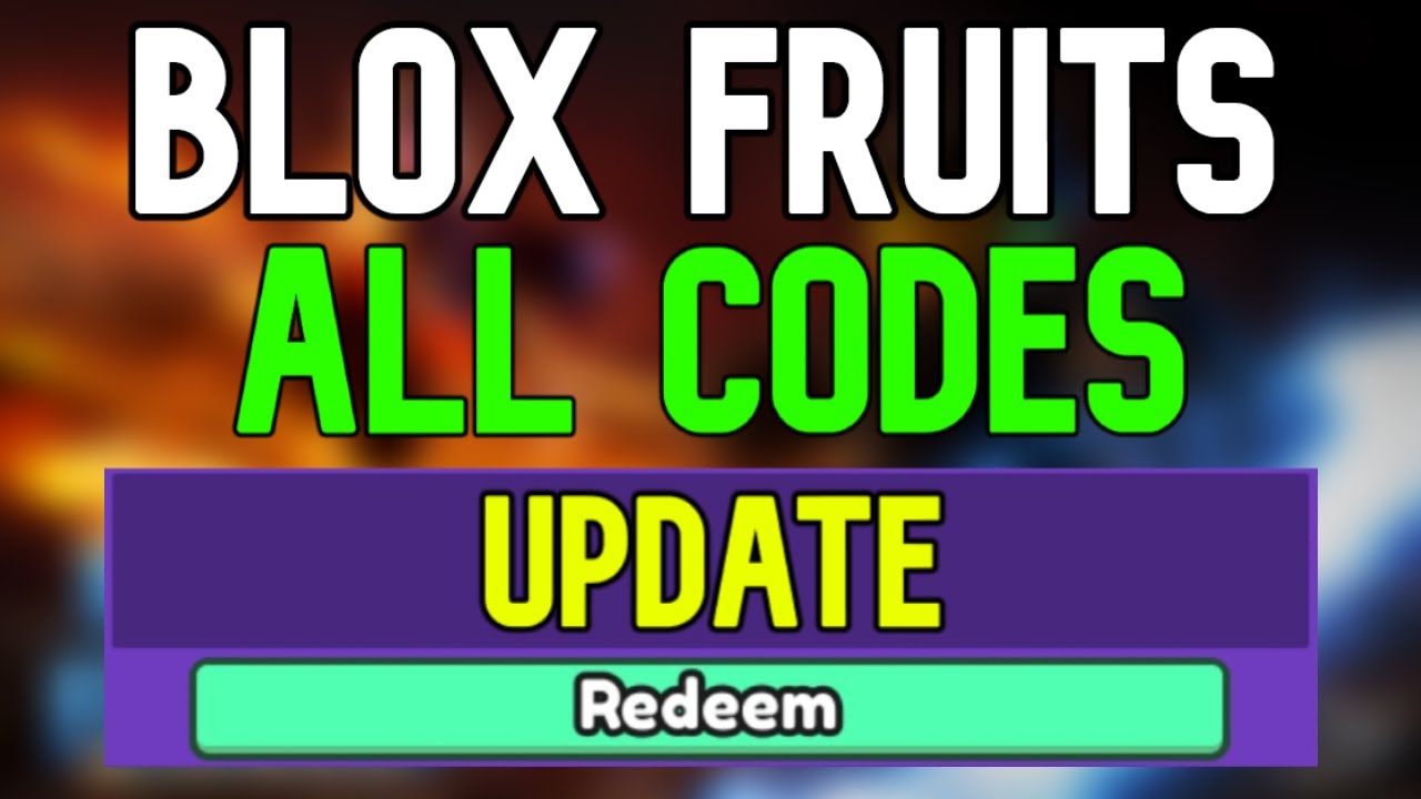 Blox Fruits Roblox Codes (December 2023)