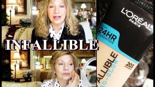L'Oreal Pro Glow Foundation Review -Mature Skin