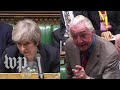 ‘A stunning display of pathetic cowardice’: Theresa May’s rough day in Parliament