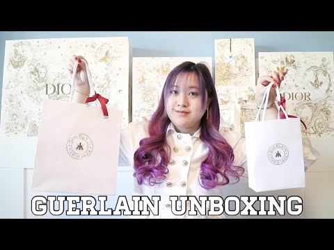 Guerlain Paris Unboxing Haul - Muguet de Printemps Candle