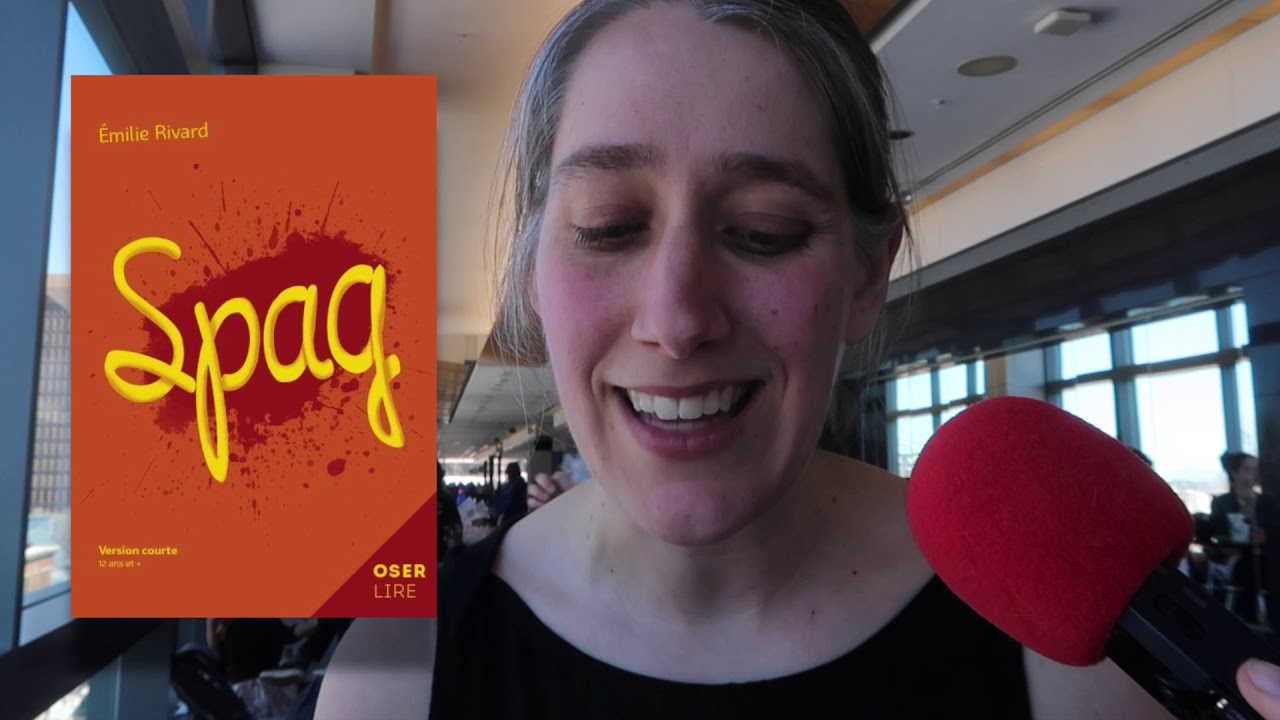 Emilie Rivard lit un extrait de Spag - YouTube