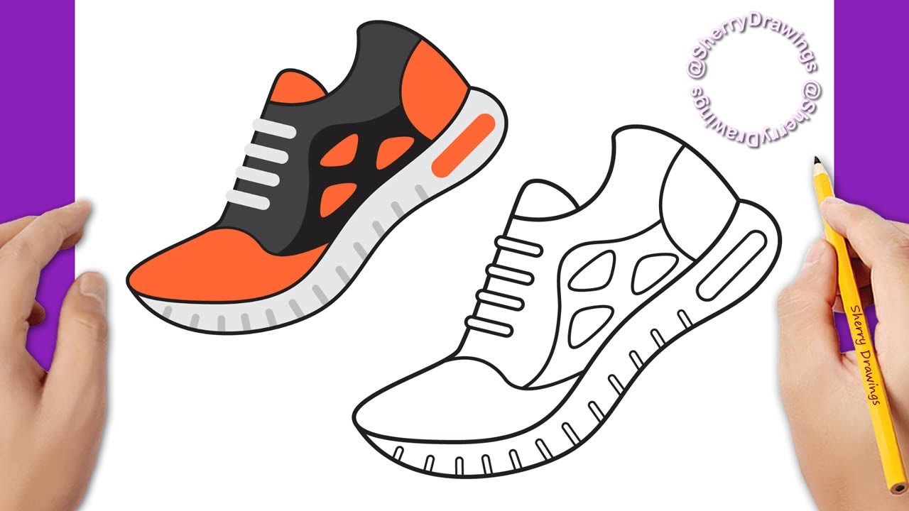 Running Shoe Drawing Images  Browse 128347 Stock Photos Vectors and  Video  Adobe Stock