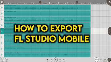 Fl Studio Mobile High Quality Song Save | How to export fl studio mobile
